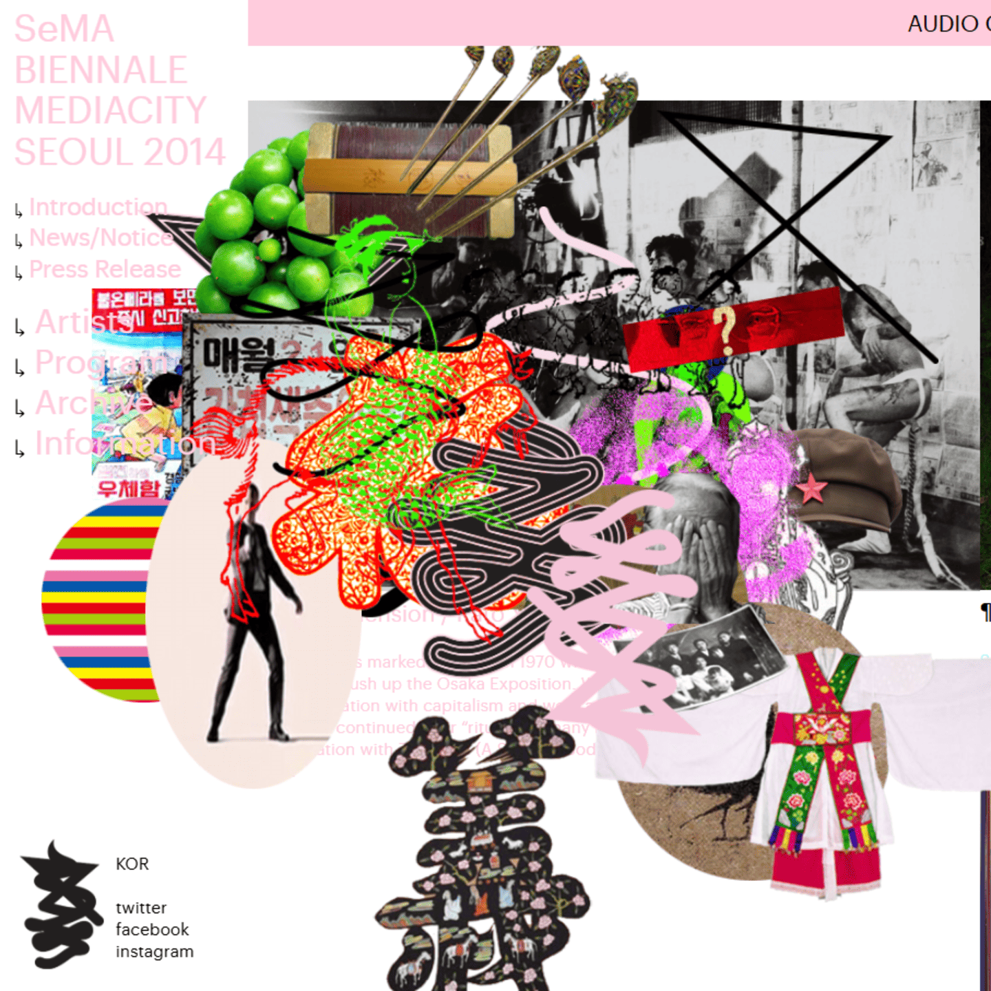 SeMA Biennale Mediacity Seoul 2014 Ghosts, Spies, and Grandmothers  full information